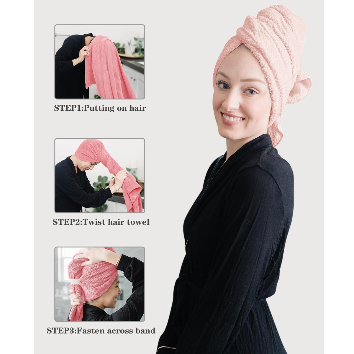 ROLSHOL quick-dry performance for efficient towel drying