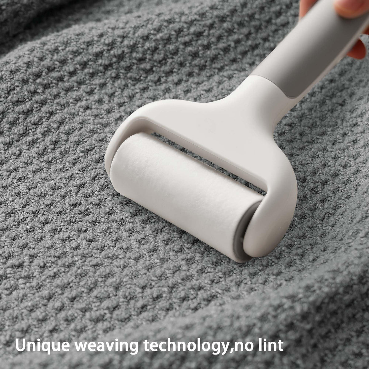 ROLSHOL microfiber waffle closeup highlighting soft, absorbent fabric texture.