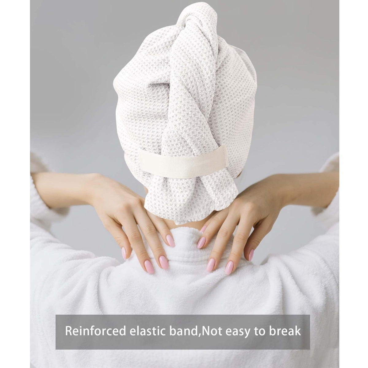 ROLSHOL towel wrap ready for gym, travel, or on-the-go drying.
