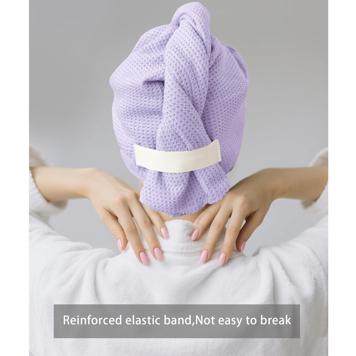 ROLSHOL long-hair wrap providing full head coverage
