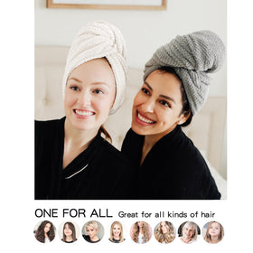 ROLSHOL long, generous wrap fits most hair lengths