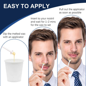Rolybag nose wax sticks helper for quick nostril grooming and freshness.