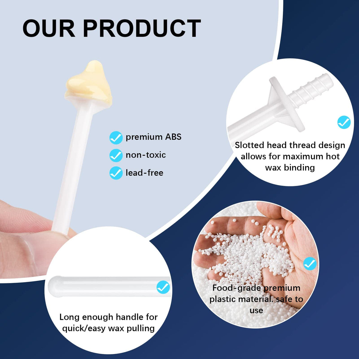 Rolybag nose wax sticks portable travel-friendly kit for on-the-go care.