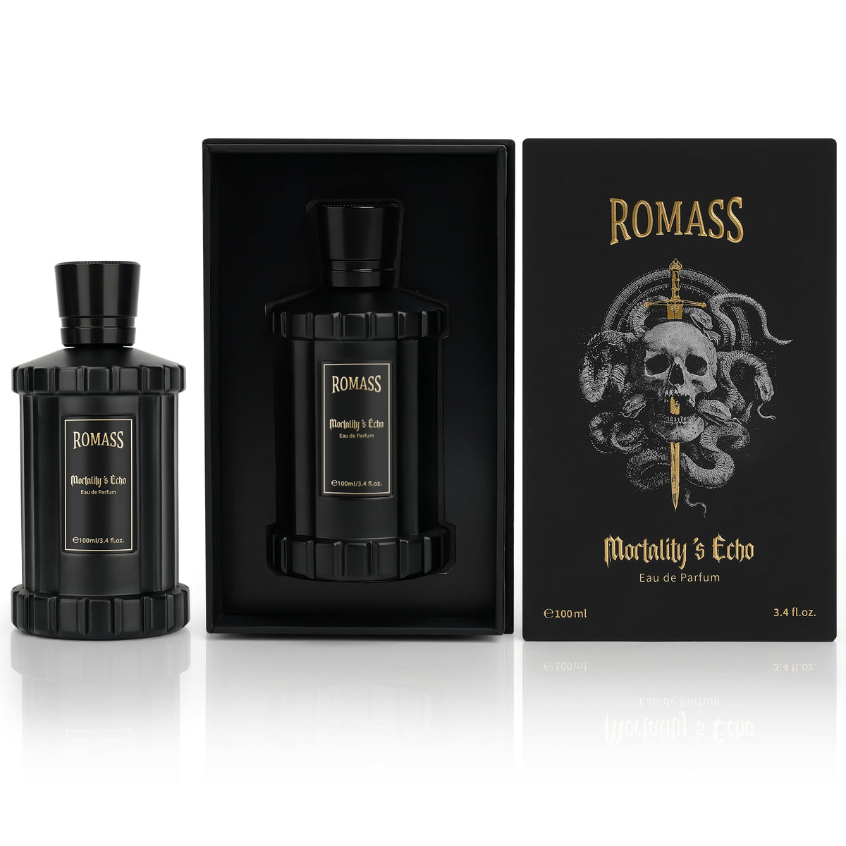 ROMASS Mortality’s Echo Luxe on a vanity setup for daily wear.