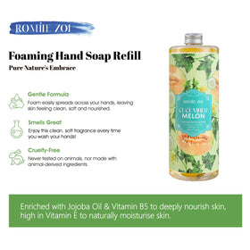 ROMIIE ZOI plant-based ingredients support gentle cleansing
