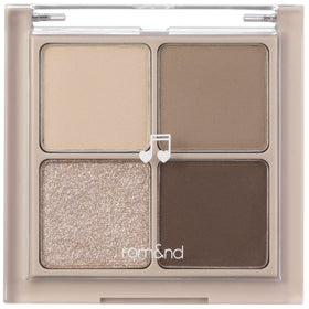 rom&nd Better Than Eyes open palette with six colors for versatile daily looks.