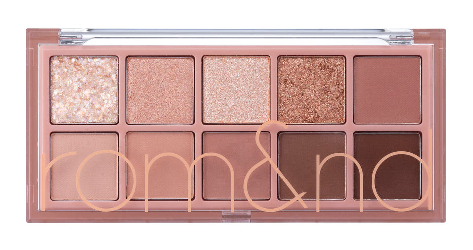 rom&nd Better Than Palette Rosebud Garden compact with eight versatile shades for day to night looks.