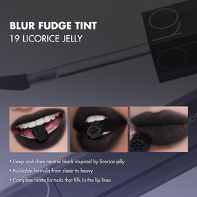 Rom&nd Black Lip Trio wear demo, from sheer tint to dramatic look.