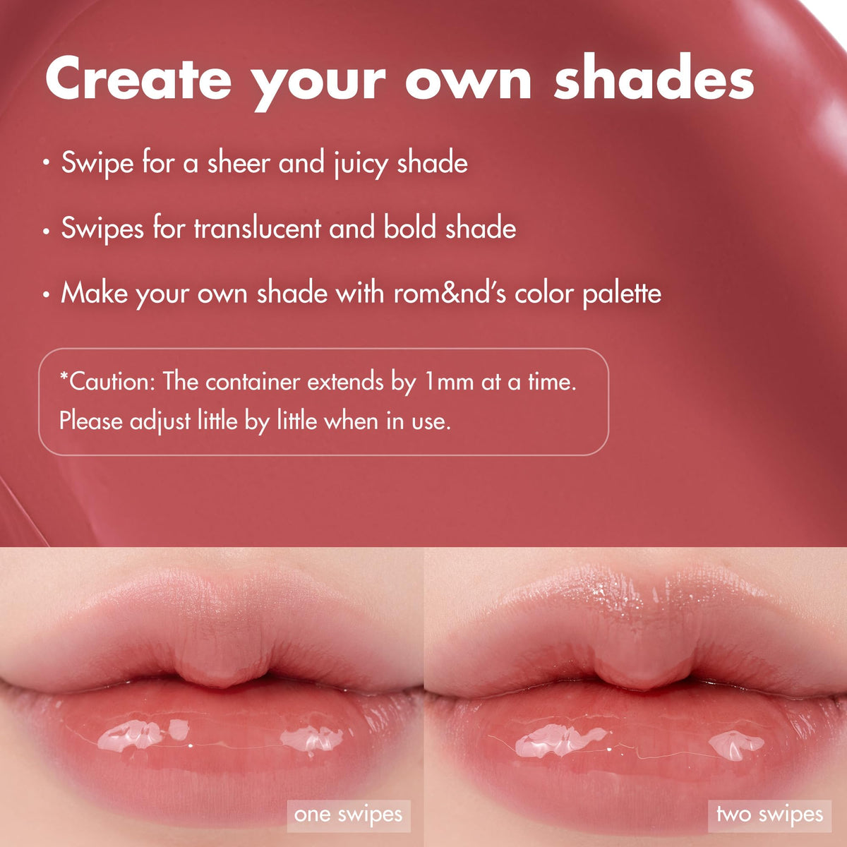 rom&nd Glasting Melting Balm 08 Coralia on-the-go lip hydration for all-day softness