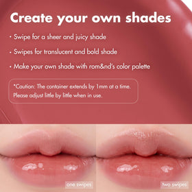 rom&nd Glasting Melting Balm 08 Coralia on-the-go lip hydration for all-day softness
