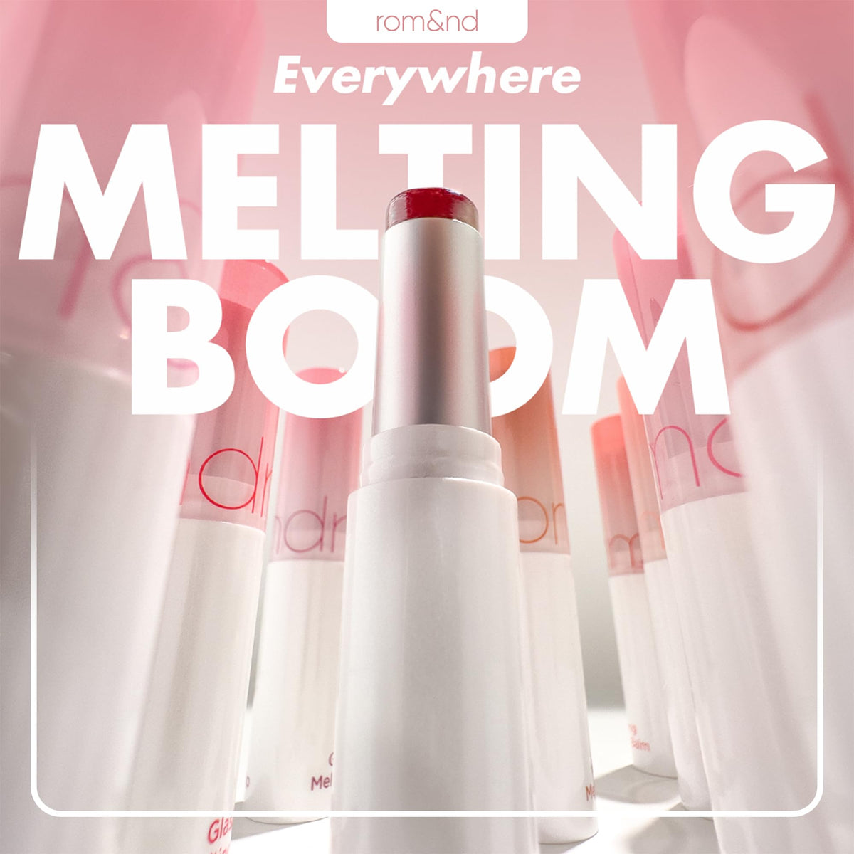 rom&nd Glasting Melting Balm Trio protective formula for sensitive lips