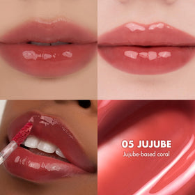 rom&nd Juicy Lasting Tint 05 Jujube warm rose hue for natural color