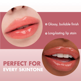rom&nd Juicy Lasting Tint 31 Bare Apricot swatch showing shade depth.