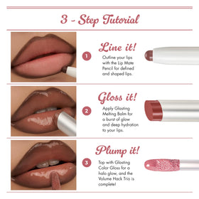 rom&nd Glasting Color Gloss Toffee Cream adds a candy-coated high shine