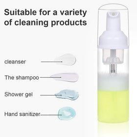 ROMROC foam bottle leak-proof cap demonstrates secure seal during transport