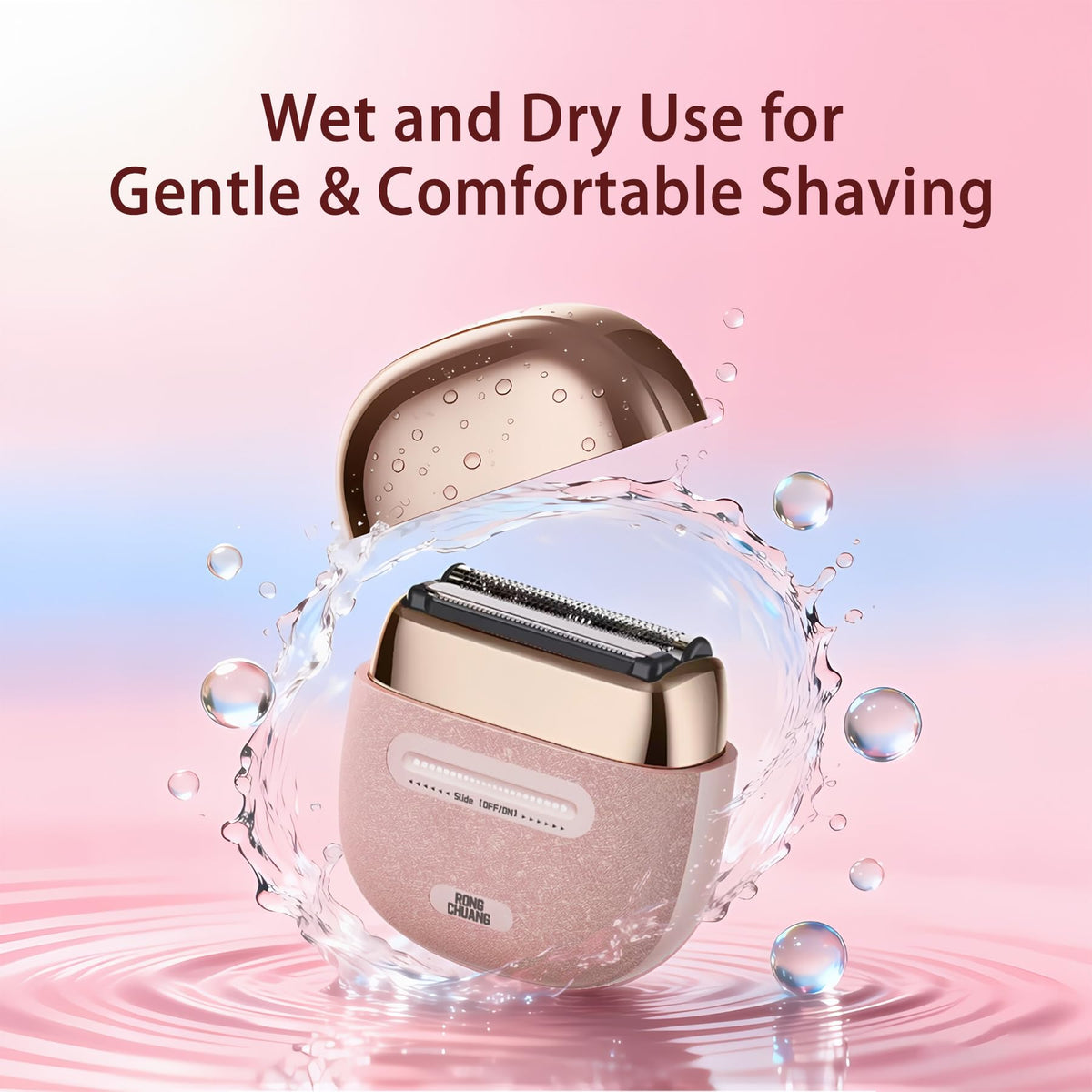 RONGCHUANG RC-520 travel-compact design for on-the-go grooming