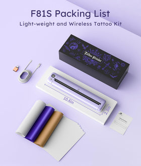 Rongta purple product box highlights brand and design.