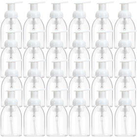 RONIMAN 24-pack foaming soap dispensers on countertop for home use