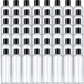 RONIMAN 48-pack 8oz clear bottles for bulk travel organization