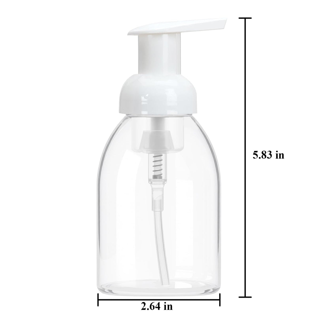 RONIMAN dispenser on kitchen counter showing convenient 8 oz size
