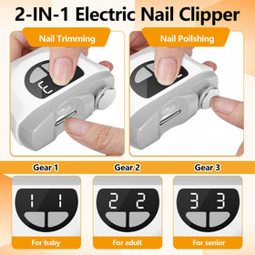 RONIXE oblique-blade nail trimmer follows nail curves for easy trimming.