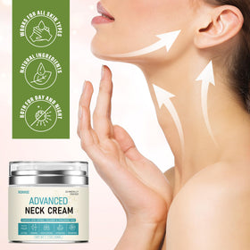 Premium packaging and label of Ronkie Neck Cream.
