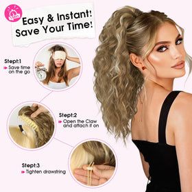 RONTAYA ash brown highlights color variation shown in natural lighting.