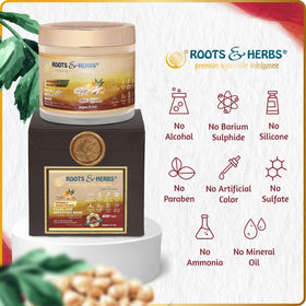 ROOTS AND HERBS instant removal of facial hair