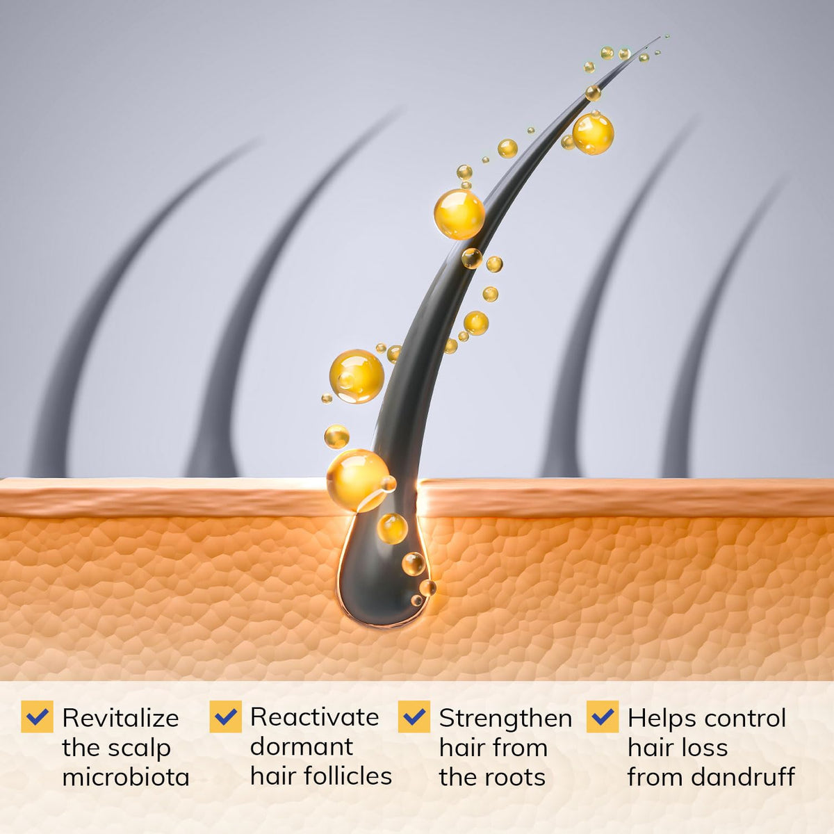 RootStim seborrheic-dermatitis-shampoo bottle-pump for easy washing.