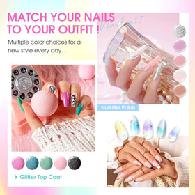 ROSALIND matte top coat adds fashionable chic without sacrificing durability.