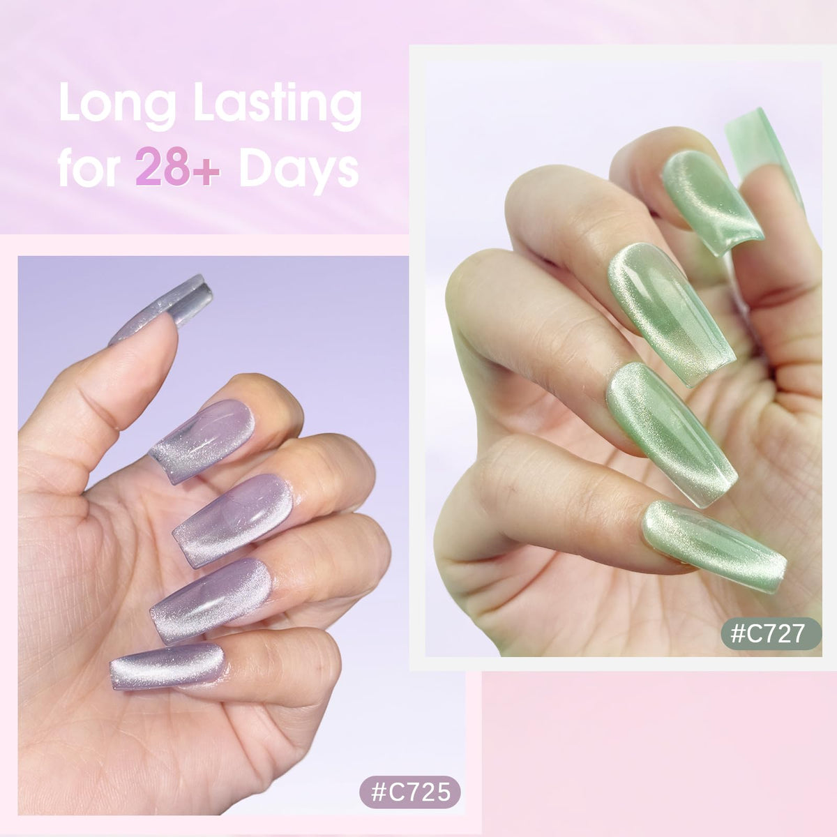 ROSALIND spring-summer shades swatches for chic nails.