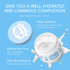 Rosardene Milk Cream provides light moisture for balanced teen skin.