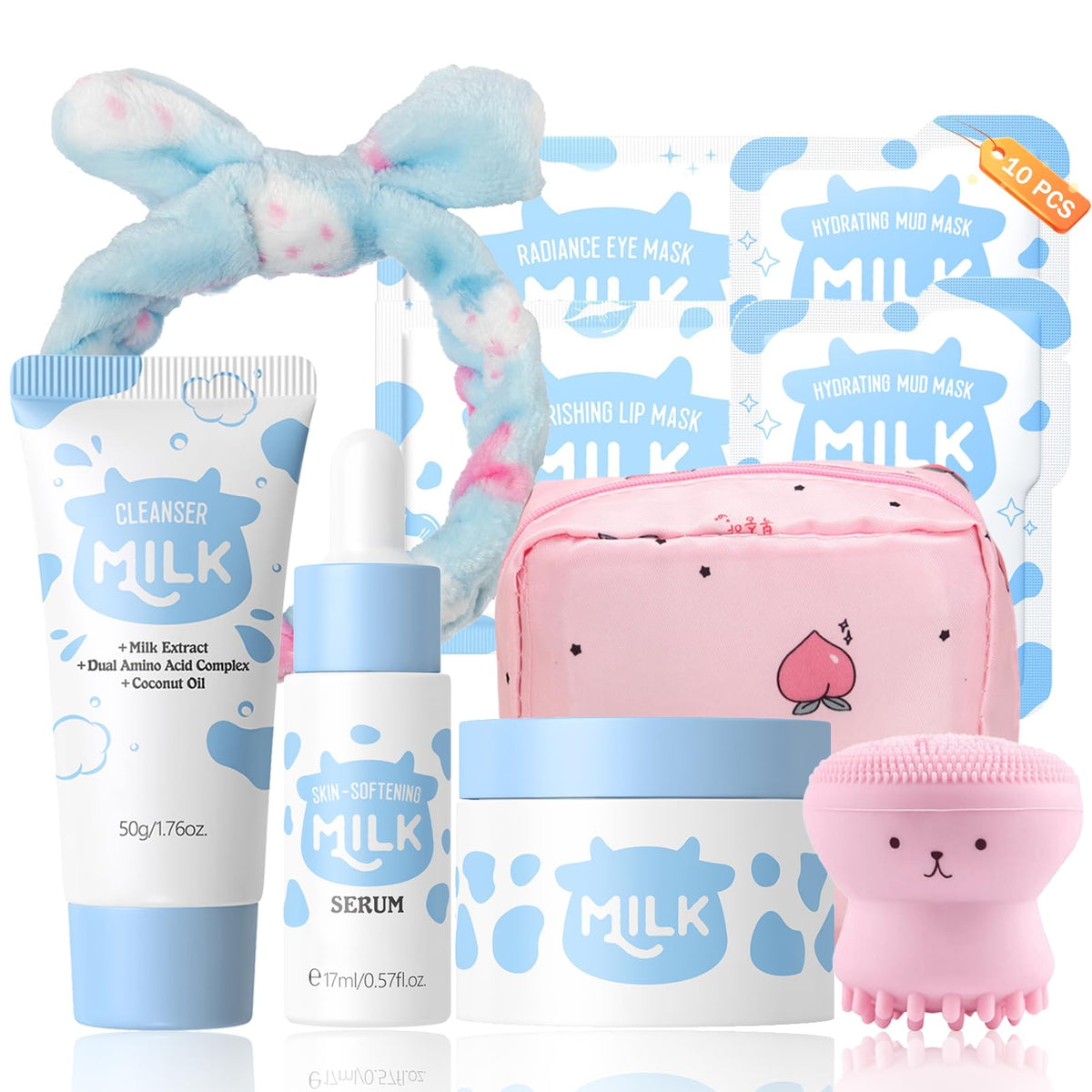 Rosardene Milk Face Wash bottle for gentle cleansing and hydration.