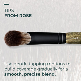 Rose and Ben Beauty C32 contour application demonstrates precise sculpting.