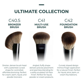 Rose and Ben Beauty C41 brush is durable and easy to clean