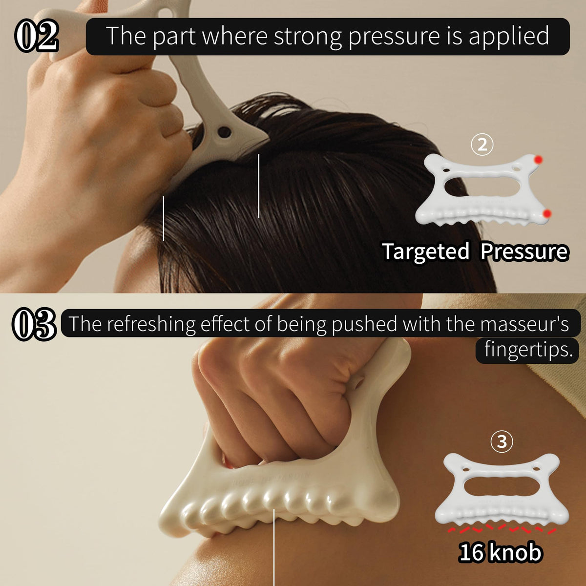 Rose de Jardin four-technique ceramic gua sha targets facial sculpting.