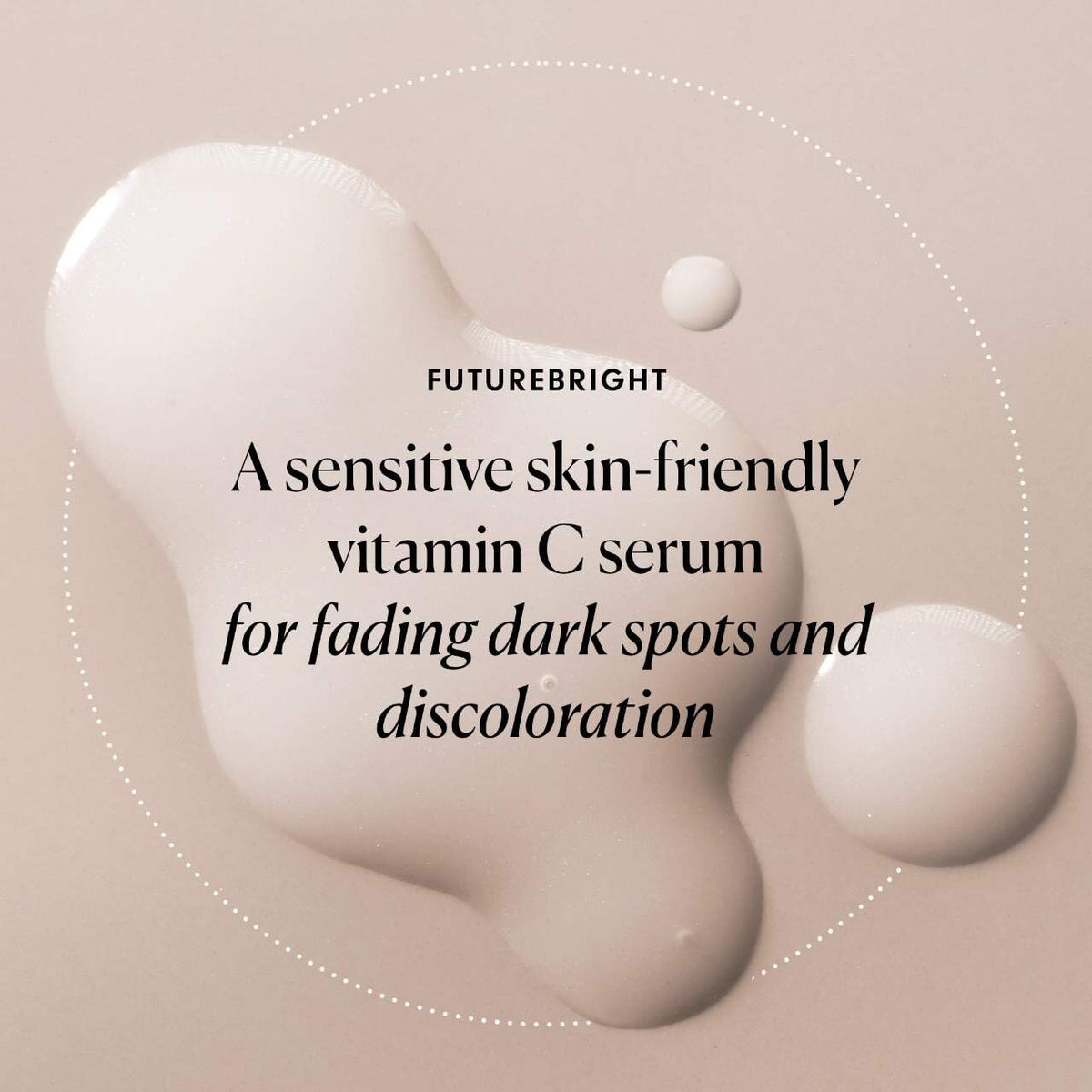 ROSE Ingleton MD FutureBright serum pump delivers a precise amount for easy, targeted use.