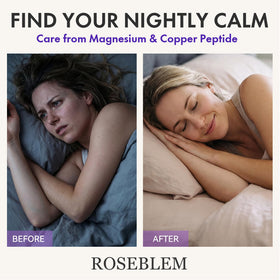Roseblem creamy texture close-up demonstrates quick absorption.