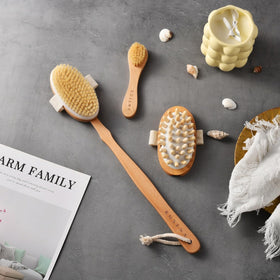 ROSENA stylish packaging with clear dry brushing instructions