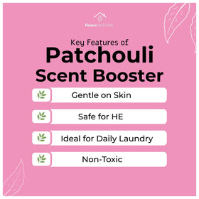 Roses Natural Patchouli In-Wash bed linen refresh adds calming earthy scent to sheets