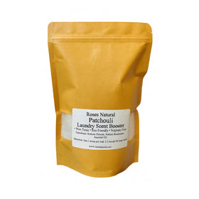 Roses Natural Patchouli In-Wash plant based formula is safe on fabrics