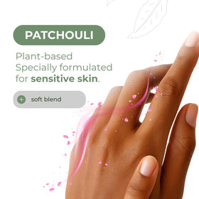 Roses Natural Patchouli In-Wash ideal for special occasions with lasting fragrance on outfits