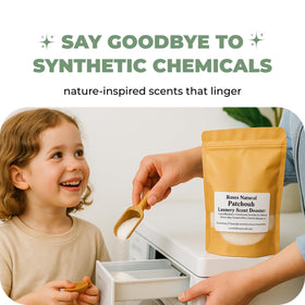 Roses Natural Patchouli In-Wash wardrobe refresh keeps clothes smelling inviting after seasons