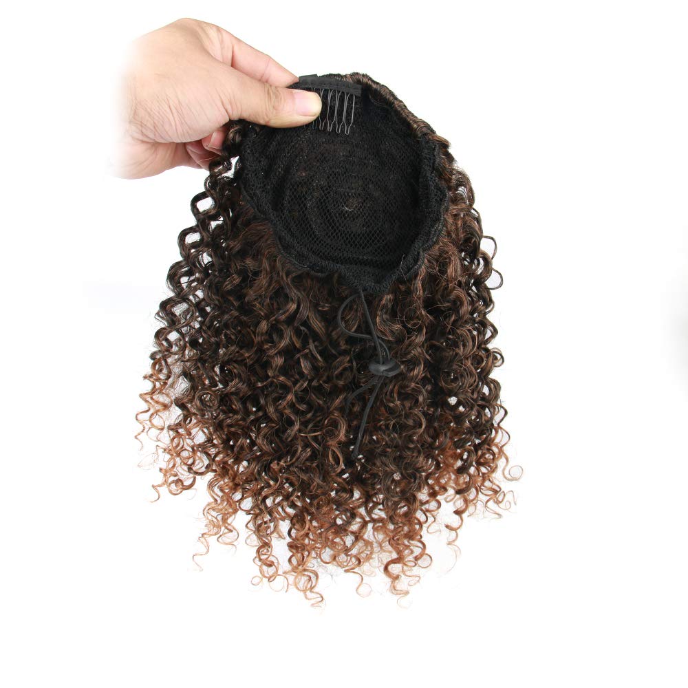 ROSESSEA clip-in ponytail bun attachment with two clips for secure styling.