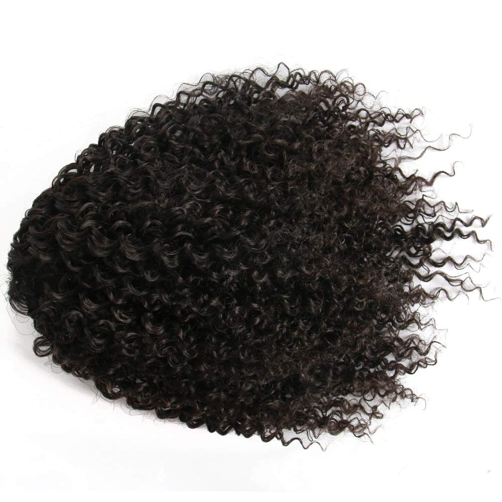 ROSESSEA heat-resistant synthetic fiber ponytail maintains curls