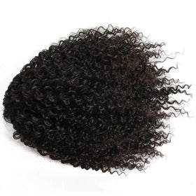 ROSESSEA heat-resistant synthetic fiber ponytail maintains curls