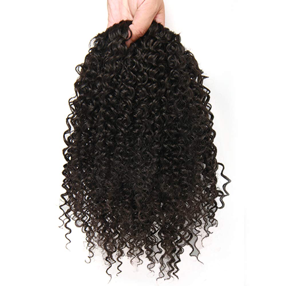 ROSESSEA natural black 2 ponytail base blends with your hair texture