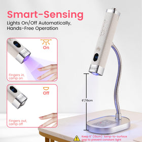 Rosiour cat-eye magnet stand top enables easy cat-eye effects at home.