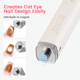 Rosiour rechargeable 800mAh battery provides cordless convenience for manicures.