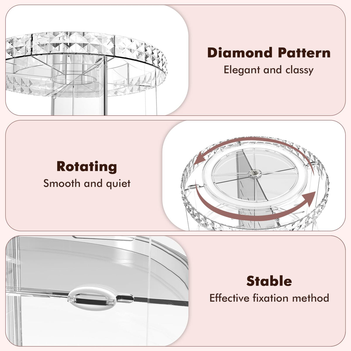 Rosoenvi easy-clean detachable parts simplify upkeep and hygiene